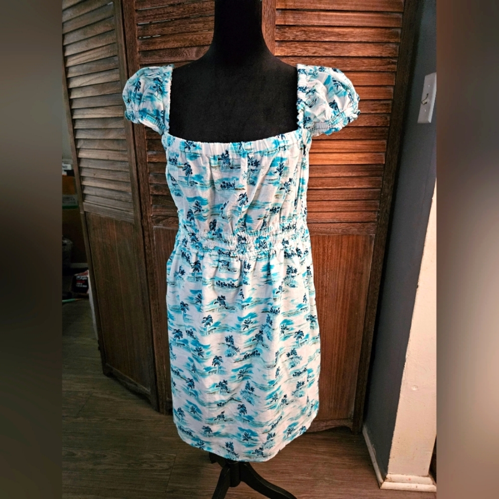 Tropical EUC Summer Dress